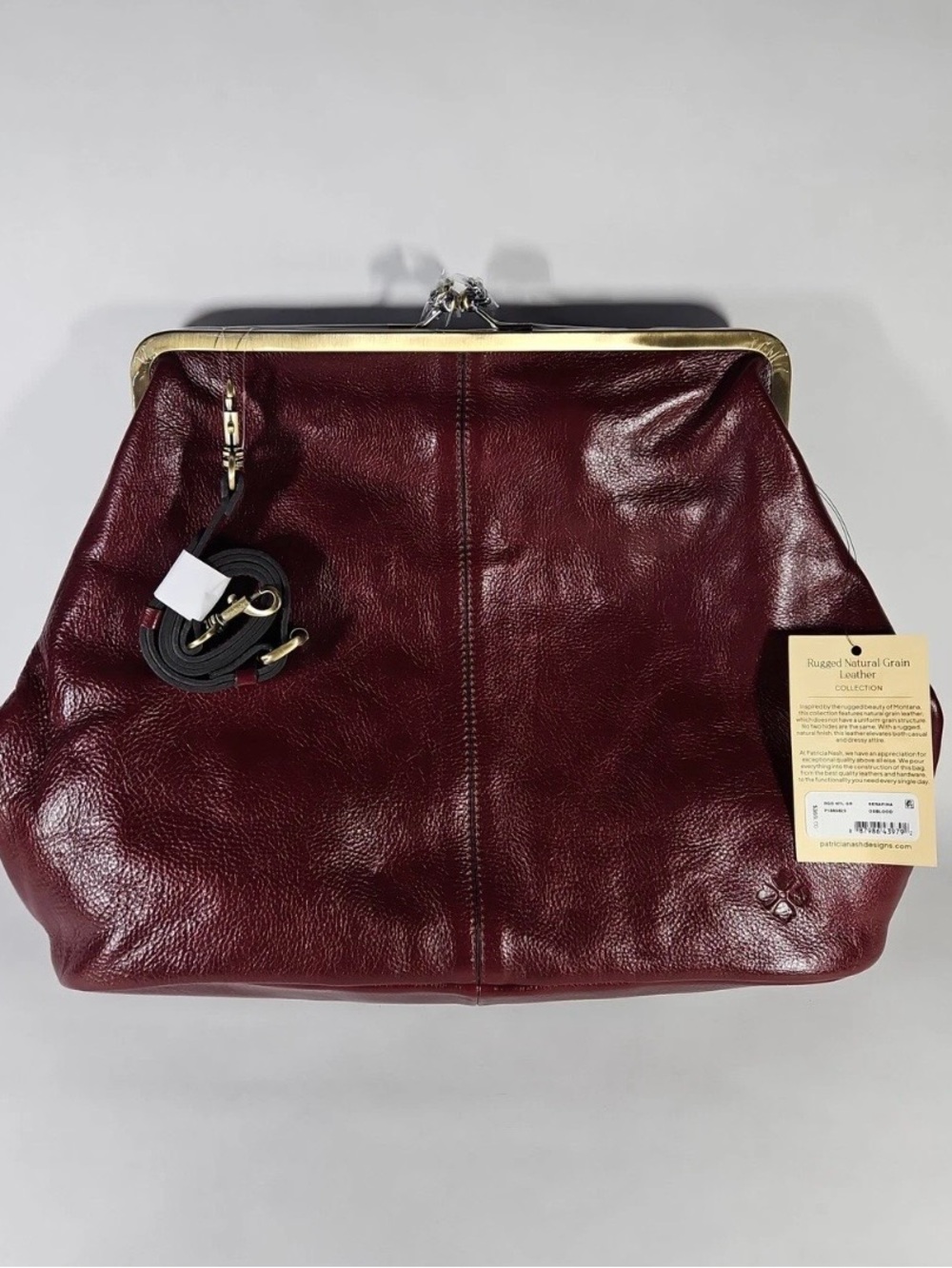 NWT Patricia Nash SERAFINA Oxblood